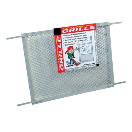 Prime-Line Prime-Line 34-1/2 in. L Gray Plastic Screen Door Grille 1 pc PL15515